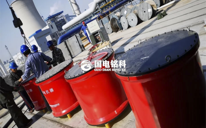 火力發(fā)電站耐壓試驗現(xiàn)場