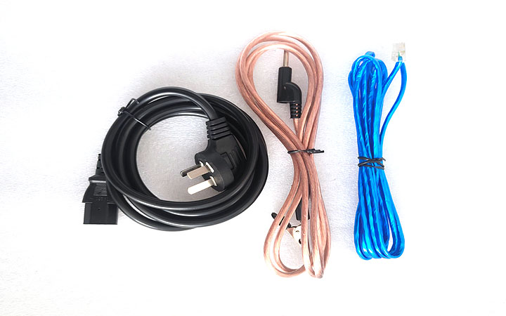 蓄電池放電儀配線