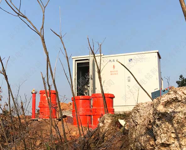 黃梅風電現(xiàn)場指導串聯(lián)諧振試驗裝置試驗