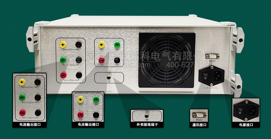 TK3030系列三相標(biāo)準(zhǔn)功率源功能簡介